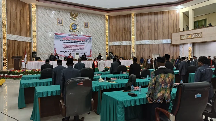 Rapat Paripurna II DPRD Kabupaten Sorong Selatan