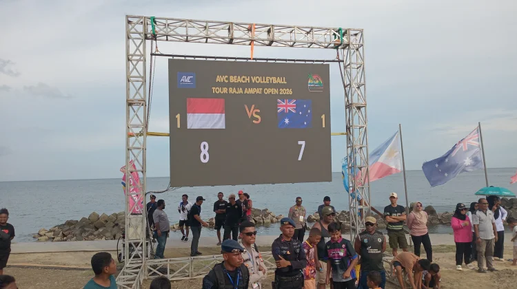 Australia dan Jepang Dominasi Kejuaraan AVC Beach Tour Raja Ampat Open 2026