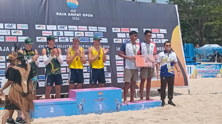 Australia dan Jepang Dominasi Kejuaraan AVC Beach Tour Raja Ampat Open 2026