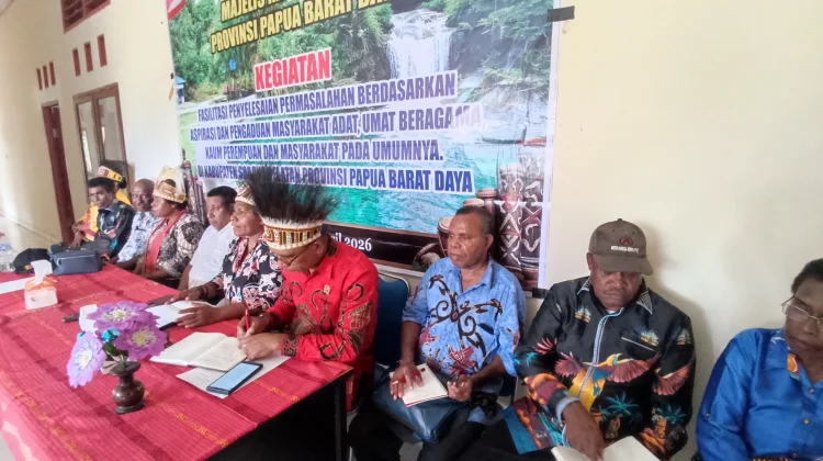MRP Papua Barat Daya Fasilitasi Penyampaian Aspirasi Masyarakat Kais Darat