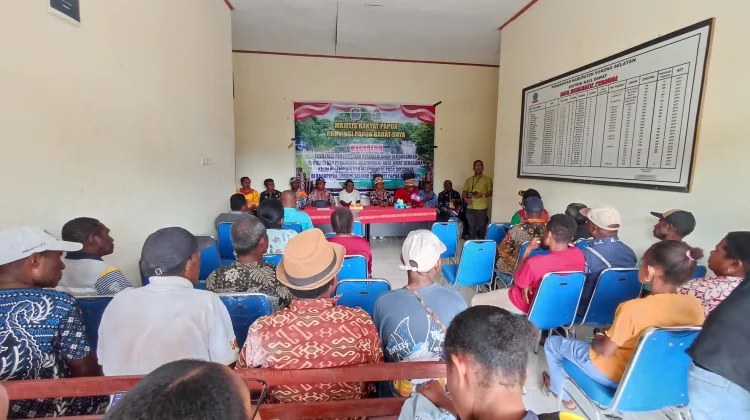 MRP Papua Barat Daya Fasilitasi Penyampaian Aspirasi Masyarakat Kais Darat