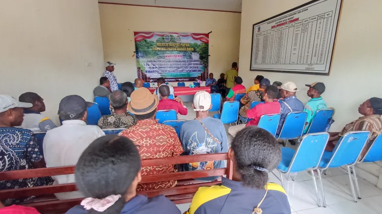 MRP Papua Barat Daya Fasilitasi Penyampaian Aspirasi Masyarakat Kais Darat