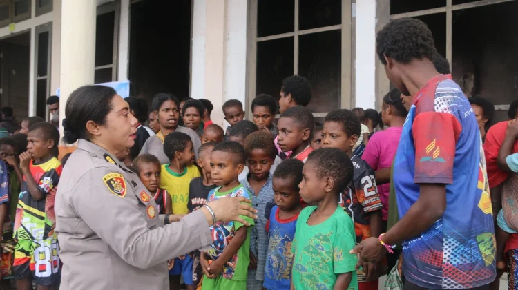 Polda Papua Barat Daya, Melaksanakan Trauma Healing di Wilayah Tambrauw