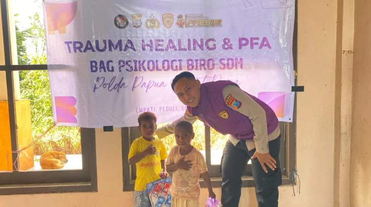 Polda Papua Barat Daya, Melaksanakan Trauma Healing di Wilayah Tambrauw