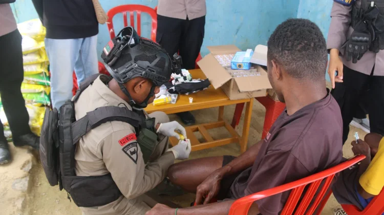 Polda Papua Barat Daya, Melaksanakan Trauma Healing di Wilayah Tambrauw