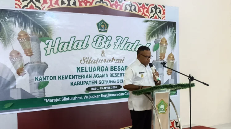 Kementerian Agama Sorong Selatan Menggelar Halal Bihalal