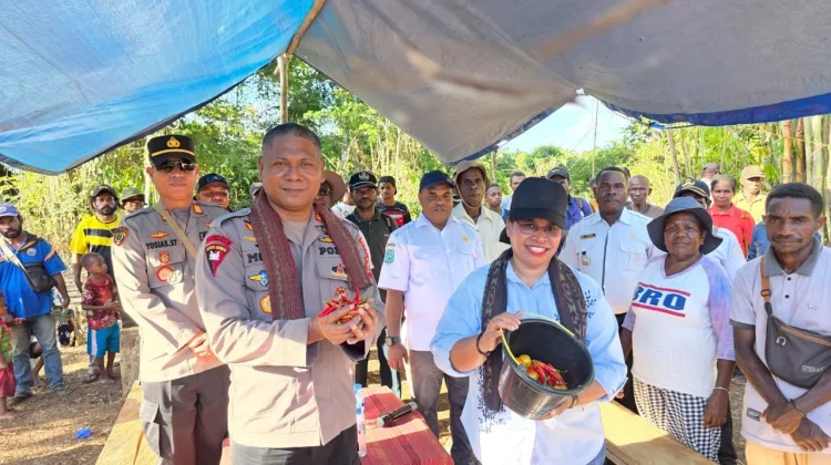 Polres Sorong Selatan Berhasil Berdayakan Masyarakat Petani