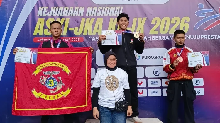 Lima Medali Diboyong, Atlet Karate Pasmar 3 Tunjukkan Taring di Kejurnas ASKI 2026
