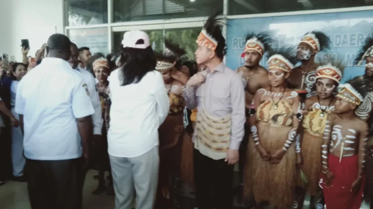 Gibran Berkomitmen Membantu Percepatan Pembagunan di Wilayah Papua