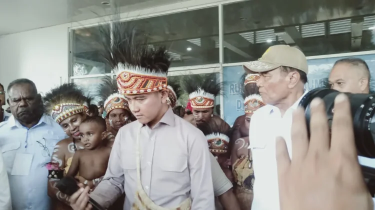 Gibran Berkomitmen Membantu Percepatan Pembagunan di Wilayah Papua