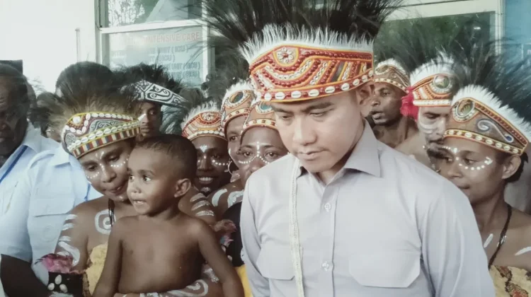 Gibran Berkomitmen Membantu Percepatan Pembagunan di Wilayah Papua
