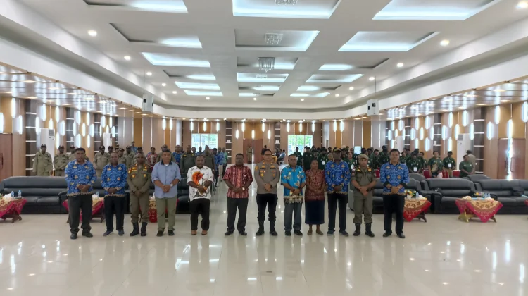 Pemkab Sorong Selatan Menggelar Edukasi Pencegahan Gangguan Ketentraman
