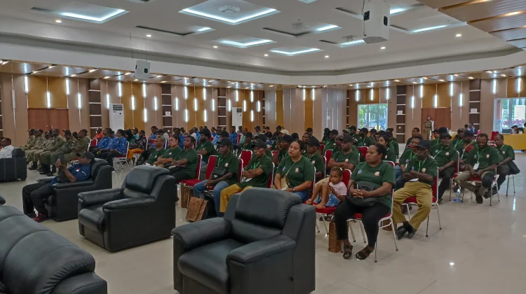 Pemkab Sorong Selatan Menggelar Edukasi Pencegahan Gangguan Ketentraman