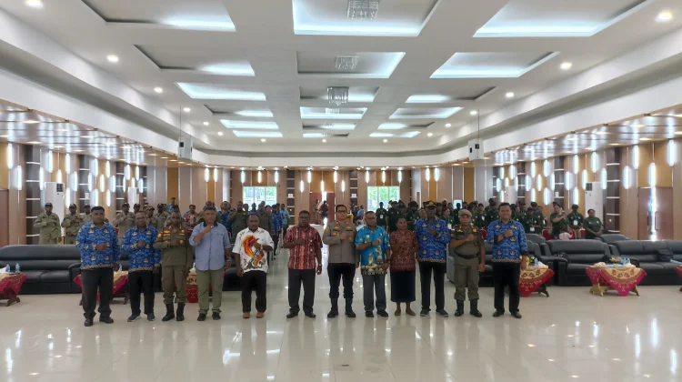 Pemkab Sorong Selatan Menggelar Edukasi Pencegahan Gangguan Ketentraman