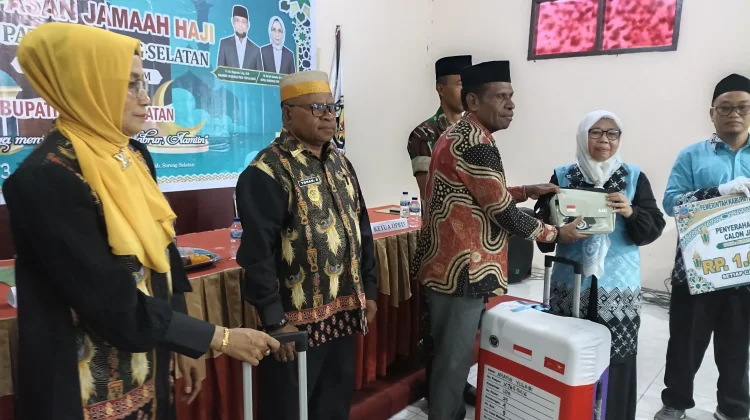 Pelepasan 20 Jemaah Haji Sorong Selatan