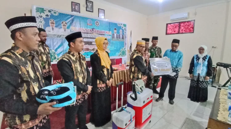 Pelepasan 20 Jemaah Haji Sorong Selatan