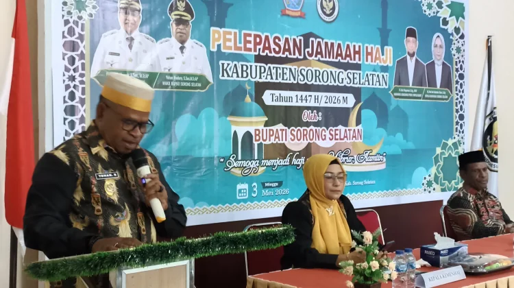 Pelepasan 20 Jemaah Haji Sorong Selatan