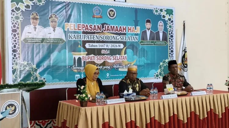Pelepasan 20 Jemaah Haji Sorong Selatan