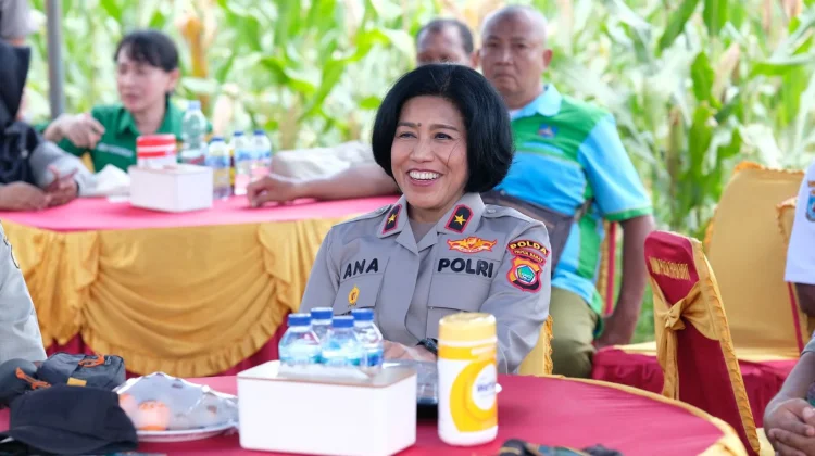 Wakapolda PB Pimpin Launching Penangkaran Benih Jagung Petani Milenial OAP