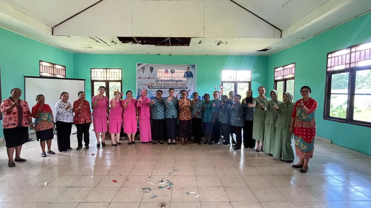 Pencanangan HKG ke-54 TP-PKK Sorong Selatan