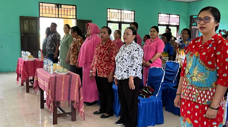 Pencanangan HKG ke-54 TP-PKK Sorong Selatan