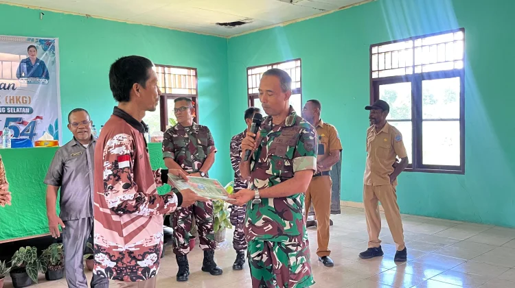 Pencanangan HKG ke-54 TP-PKK Sorong Selatan