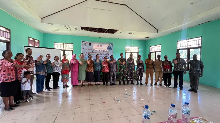 Pencanangan HKG ke-54 TP-PKK Sorong Selatan