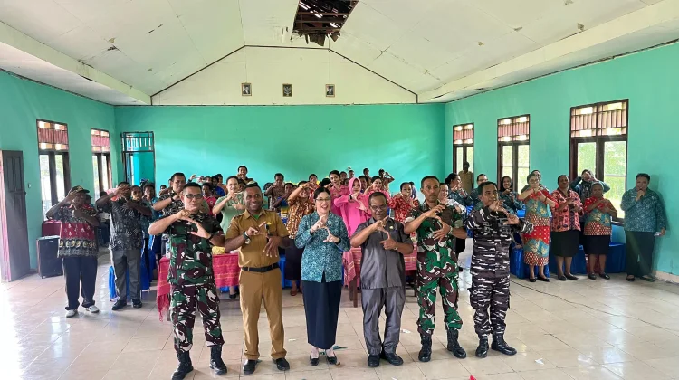 Pencanangan HKG ke-54 TP-PKK Sorong Selatan