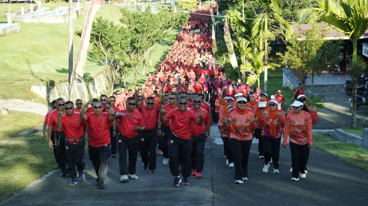 Puncak HUT Pasmar 3 : 8 Tahun Bersama Rakyat, Menjaga Papua