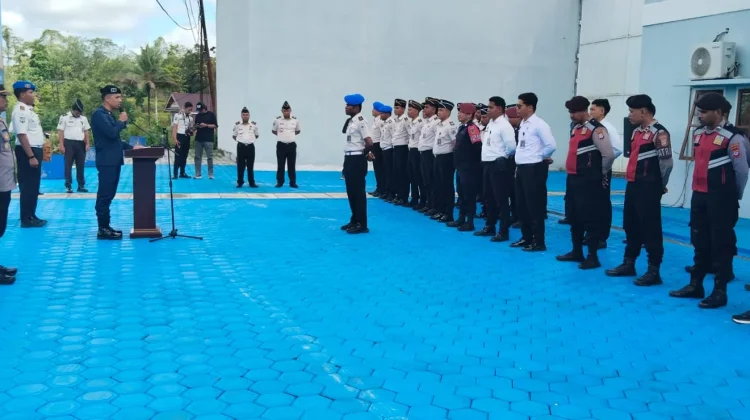 Momen Ikrar Pemasyarakatan dan Razia Warga Binaan Lapas Kelas III Teminabuan
