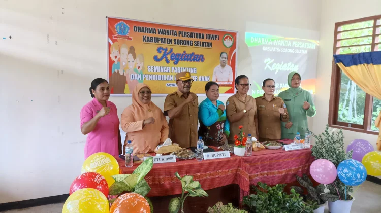 DWP Sorong Selatan Menggelar Seminar Parenting dan Pendidikan Karakter Anak