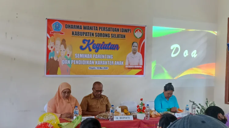 DWP Sorong Selatan Menggelar Seminar Parenting dan Pendidikan Karakter Anak