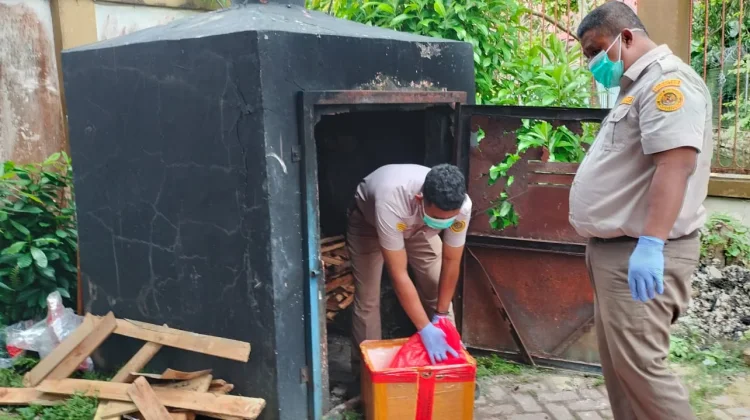 Balai Karantina Hewan, Ikan dan Tumbuhan Laksanakan Pemusnahan Pembawa HPHK