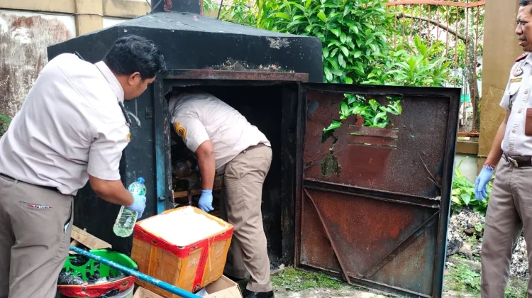Balai Karantina Hewan, Ikan dan Tumbuhan Laksanakan Pemusnahan Pembawa HPHK