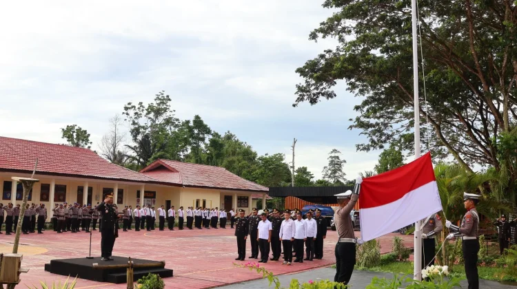 Polda PBD Melaksanakan Upacara Hari Kebangkitan Nasional