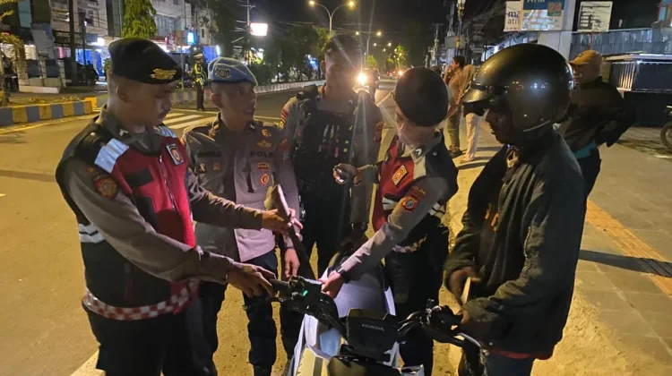 26 Unit Motor Berhasil Dijaring saat Operasi Kegiatan Rutin Sedang Berlangsung