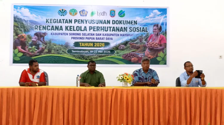 Penyusunan Dokumen Rencana Kelola Perhutanan Sosial di Sorong Selatan