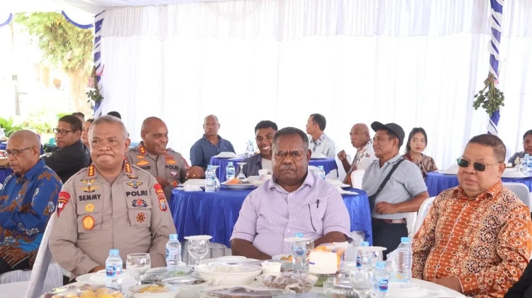 Wakapolda Papua Barat Daya Hadiri Aksi Makan Sumbang