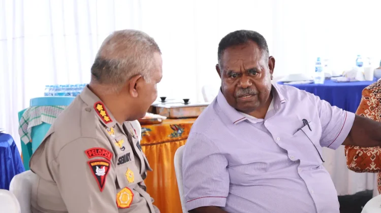 Wakapolda Papua Barat Daya Hadiri Aksi Makan Sumbang