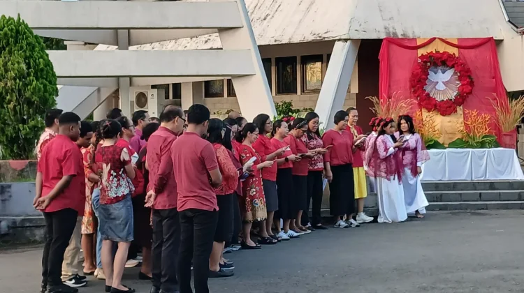 Ibadah Syukur Perayaan Pentakosta Kedua, Jemaat GKI Syaloom Klademak