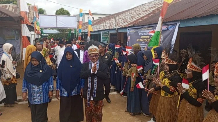 Peletakkan Batu Pertama Pembangunan SD Muhammadiyah 2 Kota Sorong