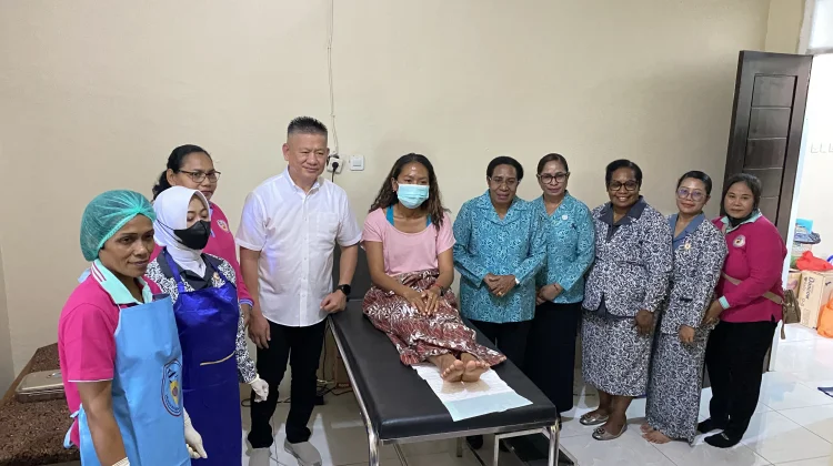 TP PKK PBD Gelar CKG dan Pengobatan Massal