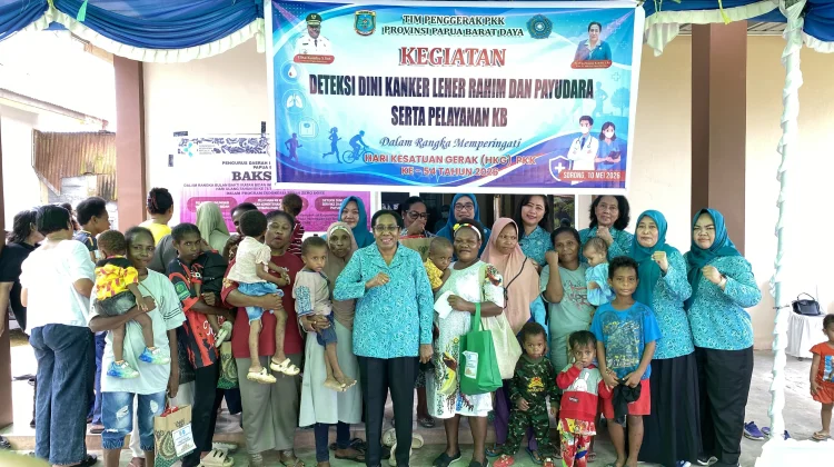 TP PKK PBD Gelar CKG dan Pengobatan Massal