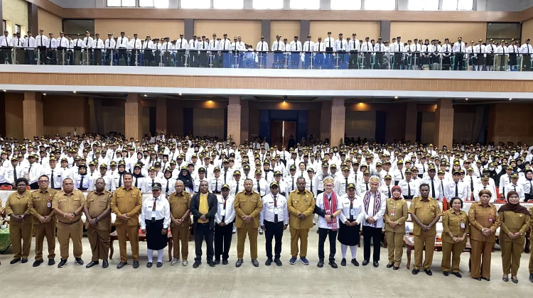 Gubernur Papua Barat Daya Buka Latsar 1028 CPNS