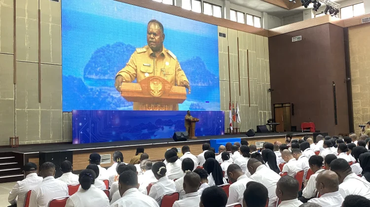 Gubernur Papua Barat Daya Buka Latsar 1028 CPNS
