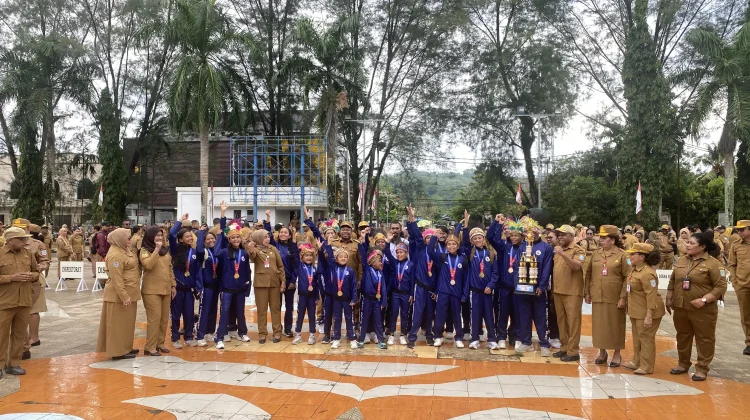 Atlet Taekwondo Papua Barat Daya Raih Juara Umum Nasional