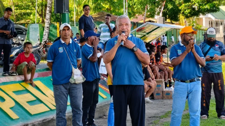 Polda PBD Dukung Pembinaan Anak Papua Melalui Turnamen Sepak Bola Trophy KU-15