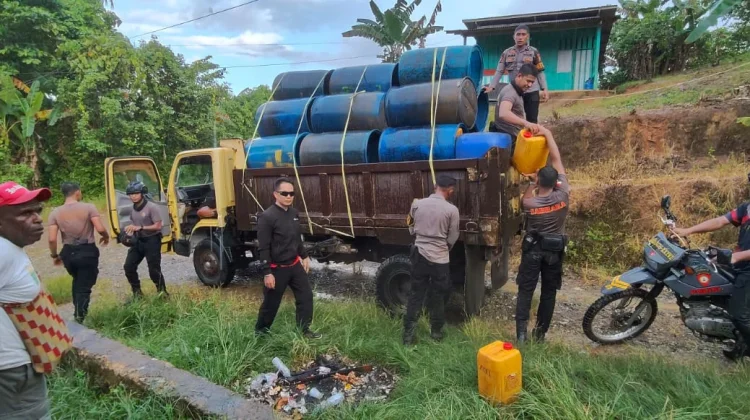 Patroli Perintis Presisi Direktorat Samapta Polda PBD Berhasil Ungkap Peredaran