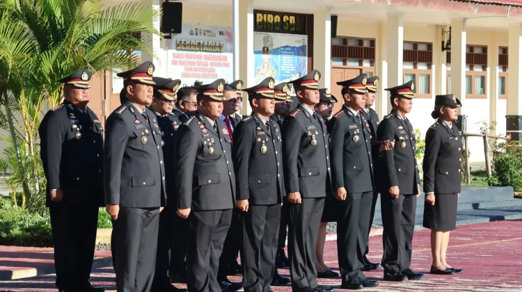 Polda PBD Melaksanakan Upacara Hari Lahir Pancasila