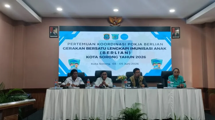 Berlian Hadir di Kota Sorong Sebagai Respon dalam Pencapaian Target Imunisasi